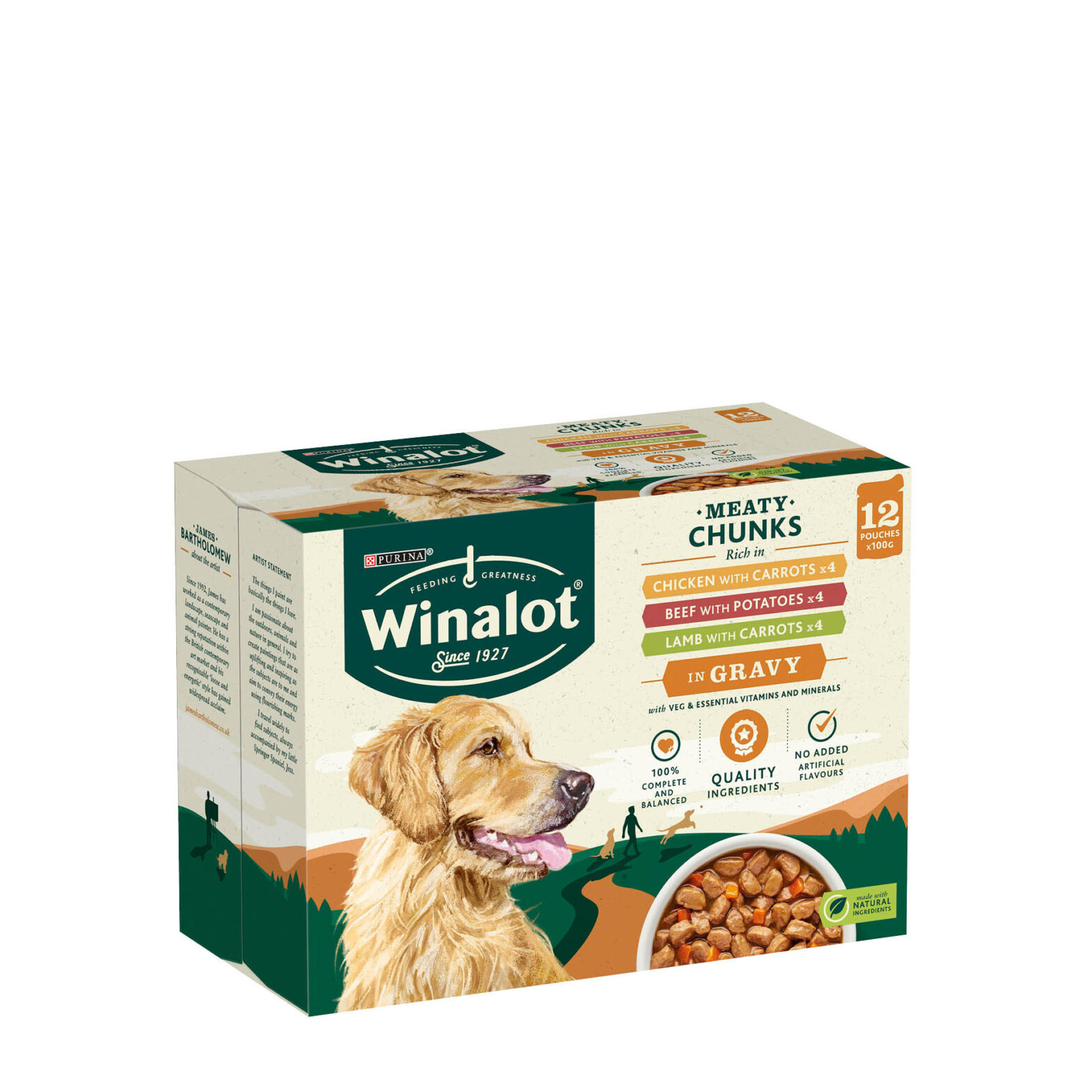 Winalot Wet Dog Food Mixed Case 12 Pack