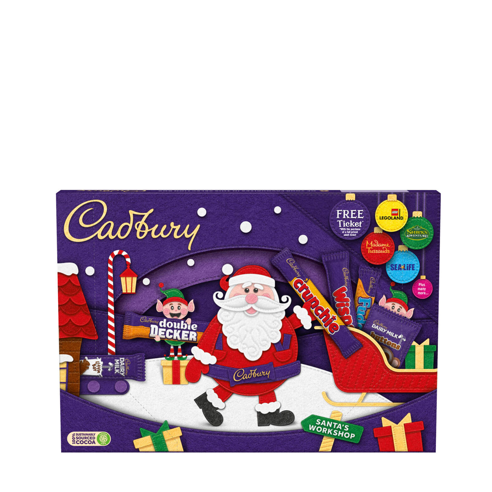 Cadbury Medium Santa Selection Box